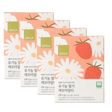 올가 유기농 딸기캐모마일티 5입 41.3g, 5개입, 4개