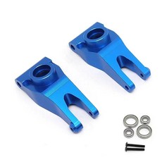 빅 락 메탈 전면 후면 스윙 암 스티어링 컵 액슬 마운트 육각 어댑터 기어 박스, Color: 7. rear axle cup blue, 1개