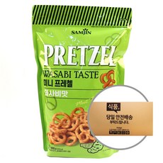 [박스] 삼진씨앤에프 미니프레첼 와사비맛 800g, 6개