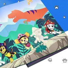 汪汪隊貼紙書卡通2到6歲兒童專注力訓練可重複使用益智玩具, 汪汪隊專注力遊戲貼4本新款80頁