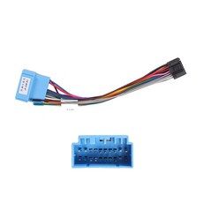 푸조 시트로엥 자동차 안드로이드 플레이어 2Din 스테레오 라디오 어댑터 전원 커넥터 MP5 케이블 액세서리, A Version