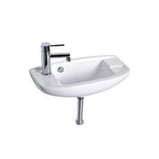 OVO 京典衛浴 L3502SL L3502SR 壁掛單孔臉盆, L3502SL 龍頭在左