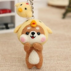 수제 양모펠트공예 강아지 인형만들기 도구세트 바늘패드, 8양털펠트바늘-7구, 1개, 8양털펠트바늘-7구