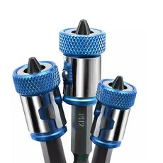 헤몬 초강자성 마그네틱 자석 드라이버 비트 홀더 자화기 세트, 3개