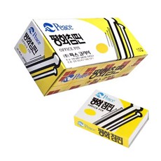평화 600 침핀 10갑 1박스, 단품, 단품