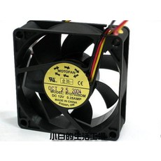 EVERFLOW 7公分滾珠風扇 (R127025DM), 小3pin接頭, 小3pin接頭