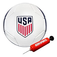 Icon Sports 공식 라이선스 미국 축구 연맹 축구공 - USSF189BL 화이트 사이즈 5 11st_amz 207505 8825369776, (100% 미국 정식 수입) IcON 온 SPORTS, USSF189BL-White