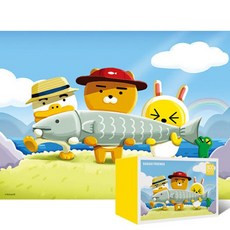 조각퍼즐 카카오프렌즈 800피스 직소 어부 도시 91778pc 1(ea), 1개