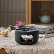 도자기 티포트워머, 1개, 화이트