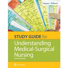 (영문도서) Study Guide for Understanding Medical Surgical Nursing Paperback, F. A. Davis Company, English, 9780803669000