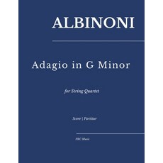 (영문도서)Albinoni - Adagio in G Minor: for String Quartet Paperback, Independently Published, English, 9798270813208