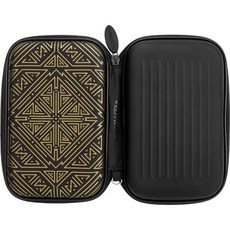 Casemaster센티넬 6 다트 케이스 여분의 액세서리 팁 샤프트 및 플라이트 보유 스틸 소프트 임팩트 방수 택테크 쉘 갤럭시와 호환됩니다, 1개