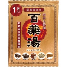 일본 돈키호테 백약탕 입욕제, 3개, 30g