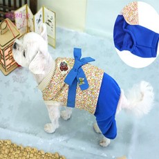 [llon몰] 패리스독 강아지한복 남L 펫패션