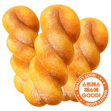 꽈비 말랑이 스퀴시(버터향) (1p) 촉감놀이 말랑이 꽈배기 스트레스해소