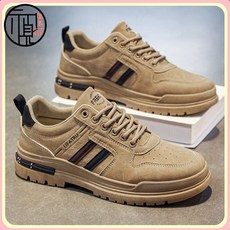 勞保鞋男鞋新款透氣工裝鞋：加厚底耐磨防滑，工地運動休閒百搭