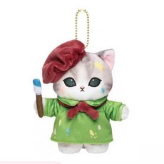 모프샌드 일본 귀여운 고양이 인형키링 쿠로미 폼폼푸린 한교동 배드바츠마루 턱시도샘 포차코 케로케로케로피 펜던트, 10-12cm, 15cm 아티스트