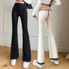 加絨鯊魚褲 喇叭褲 長褲微喇褲 高腰瑜珈褲 加長鯊魚褲 大尺碼保暖褲 保暖緊身褲 長褲女 緊身褲 芭比褲瑜珈緊身褲