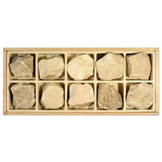 10개입 대리암 표본 석회암 열/압력 변성암 대리석 형석 광물 돌봄 유아 방과후 초등과학 과학놀이 놀이