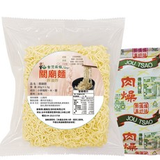 蘇伯 蕎麥麵 意麵 刀削麵 關廟麵 80g 非油炸, 1套, 細麵 80g/包+郭媽媽肉燥35g, 115g