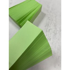 Fion 糊頭 便條紙 綠色 70磅 A6/A7 B7 影印紙/模造紙/道林紙, 1個, 隨機尺寸