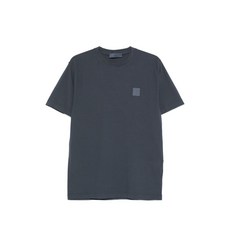 스톤 아일랜드 로고 패치 티셔츠