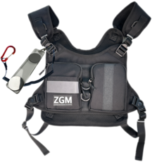 제트지엠 오토바이 배달 자석 조끼, 블랙