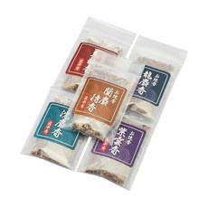 특선 분향 5종 향기 비교 용麝향 자운고 침麝향 덴류카 란麝 다치카 각 5g