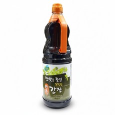(무)신송식품 저염간장(실온 1.6L, 1개