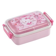 스케이터 은이온 항균 공간뚜껑 도시락통 450ml RBF3ANAG, 헬로키티, 1개