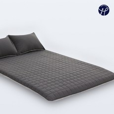 홈홈 국내 제조 먼지없는 세미마이크로 전기 온수 온열 매트커버, 도르미오_차콜