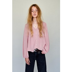 [키즈][국내배송]자라 ZARA 글리터 셔츠 - 로즈핑크905803