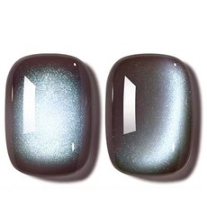ByFunMe八方米 晶石貓眼彩色美甲凝膠, 1個, 冷灰薄荷, 12ml, 秋冬貓眼_