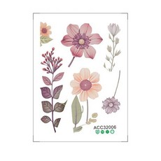 장식용 꽃등 스위치 스티커로 사용하기 쉬운 실내 장식 개선, c