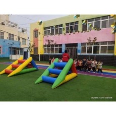 에어바운스 에어놀이기구 에어시소 미끄럼틀 시소 시소놀이 놀이터 유치원 어린이집 키즈카페, 6. 작은 삼각사다리, 1개