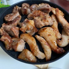 국내산 돼지 뒷고기모듬 (항정살 뽈살 설하살 관자살 특수부위) 500g, 1개