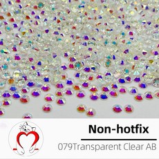 논핫픽스 크리스탈 AB 모음, 1봉, 투명