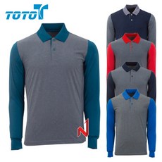 토토 긴팔티 스판 배색 카라 TM-2152 5색상 공용
