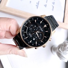 CITIZEN 星辰 三環計時男錶 AN8196-55E
