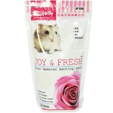 팜파크 졸리 햄스터모래 장미향 500g 목욕모래 화장실모래, 1개