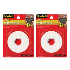 3M Scotch VHB 雙面膠帶 5140 18mmx4m, 單色, 2 件