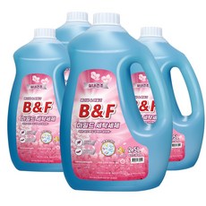 맘크린 베이비&패밀리 마일드 액체세제 실내건조 탈취 피부저자극 세제, 2.5L, 4개