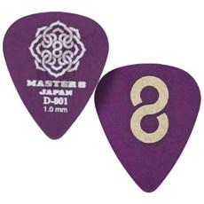 MASTER 8 JAPAN D-801S 淚滴系列磨砂防滑吉他撥片, 1.0mm