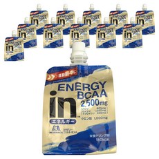 MORINAGA 森永 in Jelly 能量 BCAA 2 500mg 營養飲品口味, 12個, 180g
