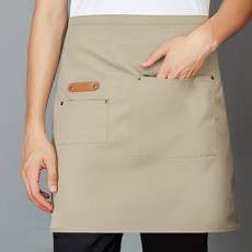 카페 스카이 선생님 베이지 공방앞치마 앞치마