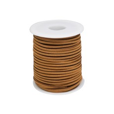 디어플레이스 샤무드끈 세무끈 스웨이드끈 45m 3mm, 1개, 33 라이트브라운