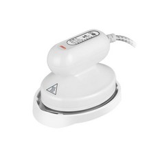 新款 110v 迷你 手持电烫斗 家用小型老式电熨斗烫衣服学生宿舍熨烫机神器, 白色特氟龙底板（25W）