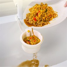 신라Pick 다기능 싱크 걸이 필터 음식물쓰레기 통 바구니 음식물처리기, 그린