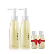 Weitree 柔嫩淨透特惠組 蠟菊修護卸妝露150mlx2+30mlx2，溫和卸妝、深層清潔、敏感肌適用，一次購足，長效保濕，展現肌膚自然光澤, 1個