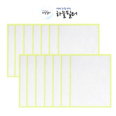 하늘 위닉스 AEH423W-W5 공기청정기 CAF-C0P0 호환필터/ 펫 PET, 1개, 3_AEH423W-W5 필터세이퍼 12장